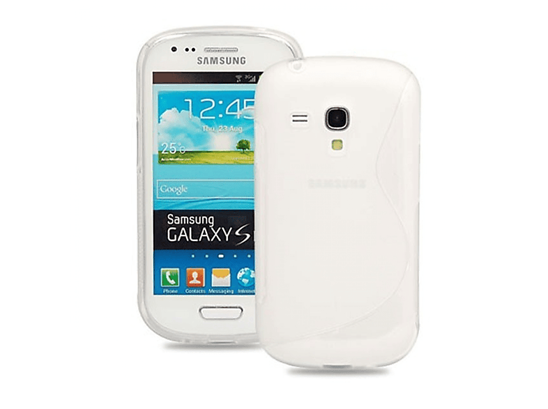 CASEONLINE S-Line - Transparent, Backcover, Samsung, Galaxy S3 mini, Multicolor