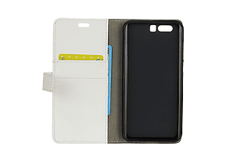 CASEONLINE Klappbare - Weiß, Bookcover, Huawei, Honor 9, Multicolor