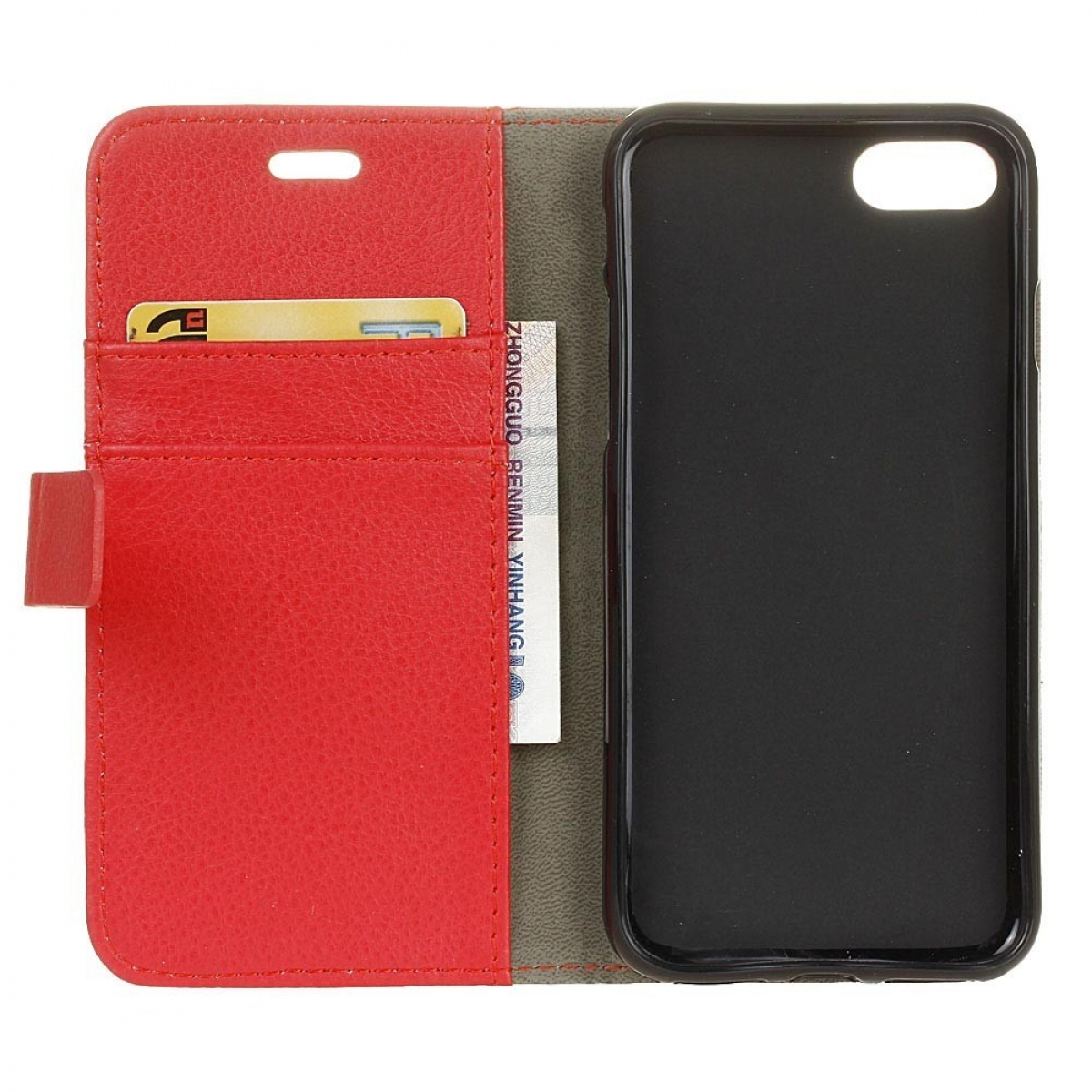 CASEONLINE Klappbare - Rot, Bookcover, View 10, Honor Multicolor Huawei