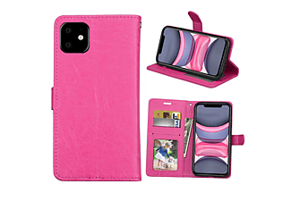 CASEONLINE Klappbare - Pink, Bookcover, Apple, iPhone 12, Multicolor