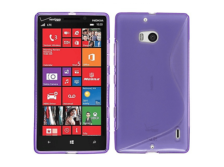 Nokia, - Violett, S-Line Lumia Backcover, 930, Multicolor CASEONLINE