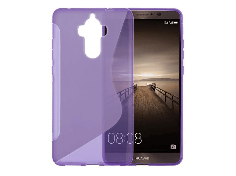 CASEONLINE S-Line - Lila, Backcover, Huawei, Mate 9, Multicolor
