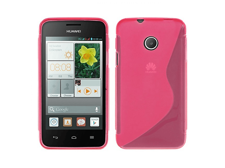 CASEONLINE S-Line - Pink, Backcover, Huawei, Ascend Y330, Multicolor | Backcover