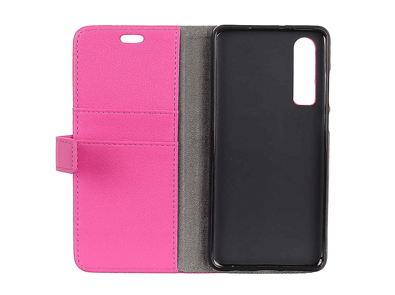 Huawei, Bookcover, CASEONLINE Multicolor - Pink, P30, Klappbare