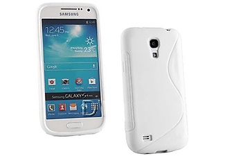 CASEONLINE S-Line - Weiß, Backcover, Samsung, Galaxy S4 Mini, Multicolor