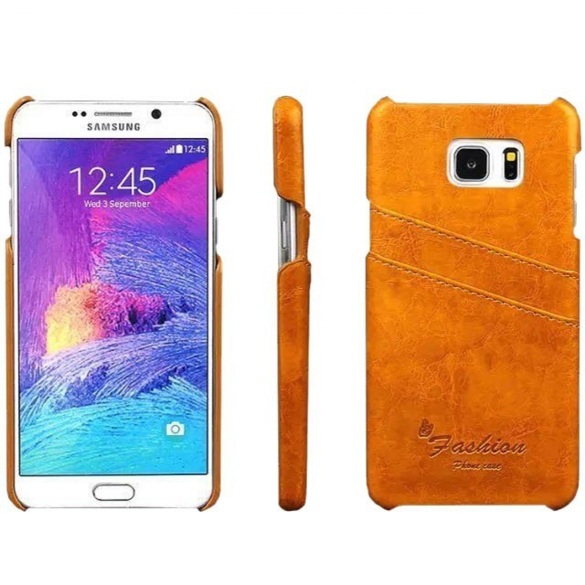 CASEONLINE Retro - 5, Galaxy Samsung, Note Multicolor Backcover, Gelb