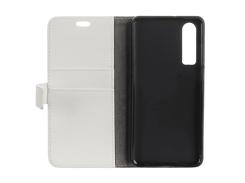 Huawei, CASEONLINE Bookcover, Weiß, Klappbare P30, Multicolor -