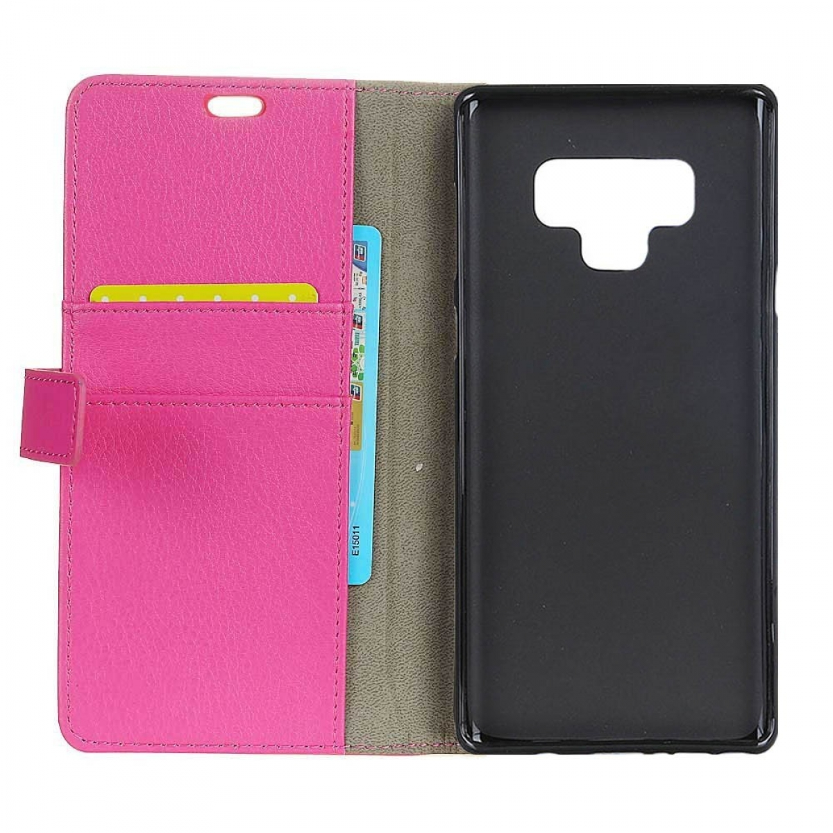 CASEONLINE Klappbare - Pink, 9, Multicolor Bookcover, Note Samsung, Galaxy