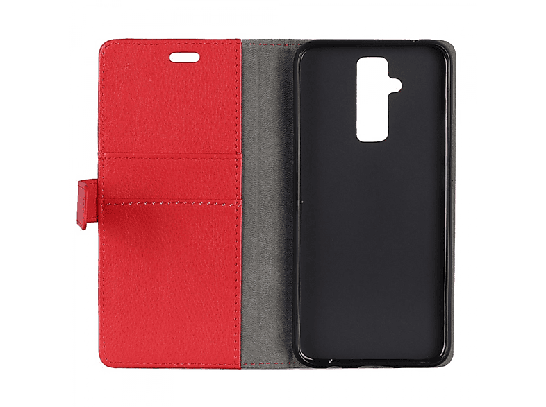 CASEONLINE Klappbare - Rot, Bookcover, Huawei, Mate 20 Lite, Rot