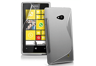 CASEONLINE S-Line - Transparent, Backcover, Microsoft, Lumia 535, Multicolor