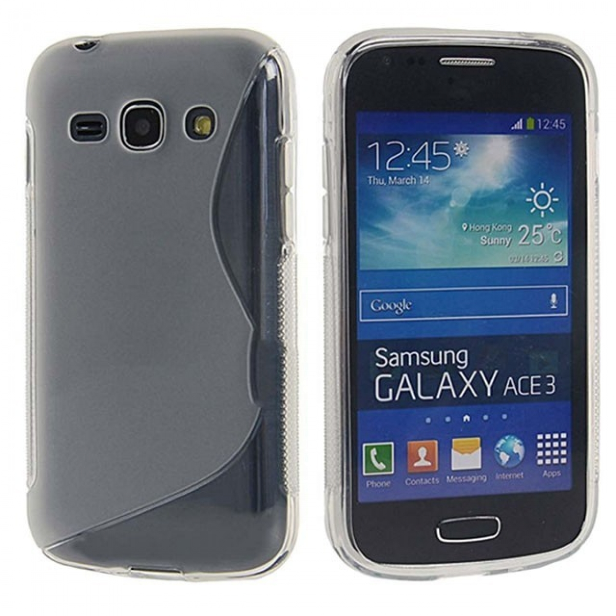 Ace Multicolor Rauch, 3, CASEONLINE Galaxy S-Line Backcover, Samsung, -
