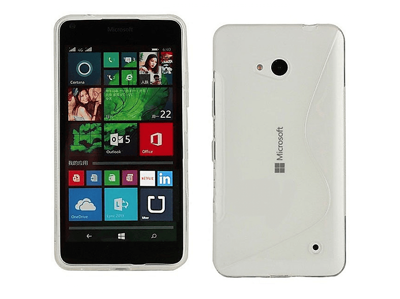 Backcover, 640, Transparent, Multicolor CASEONLINE S-Line Microsoft, - Lumia