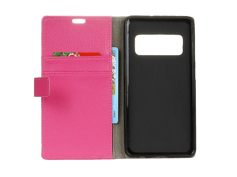 CASEONLINE Klappbare - Pink, Bookcover, Samsung, Galaxy Note 8, Multicolor