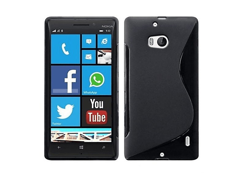 CASEONLINE S-Line - Schwarz, Backcover, Nokia, Lumia 930, Multicolor | Backcover