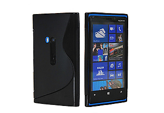 CASEONLINE S-Line - Schwarz, Backcover, Nokia, Lumia 920, Multicolor