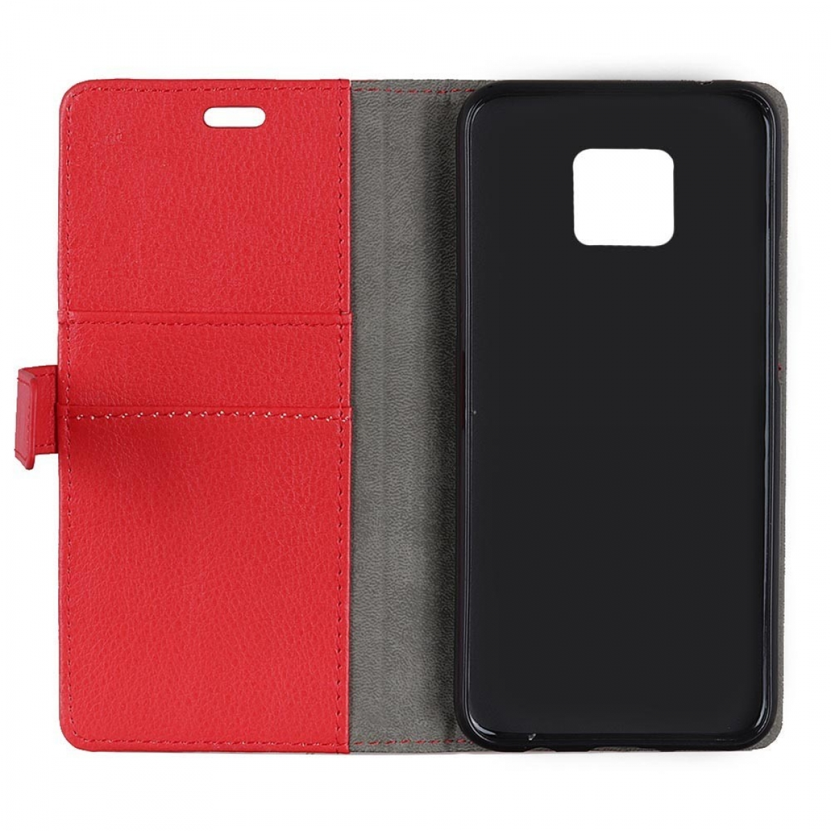 CASEONLINE Klappbare - Rot, 20 Mate Bookcover, Pro, Huawei, Rot