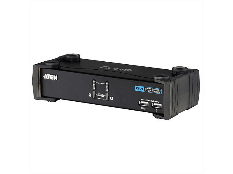 ATEN CS1762A KVM Switch DVI, DVI 2 USB, KVM-Switch, Audio, Ports USB-Hub