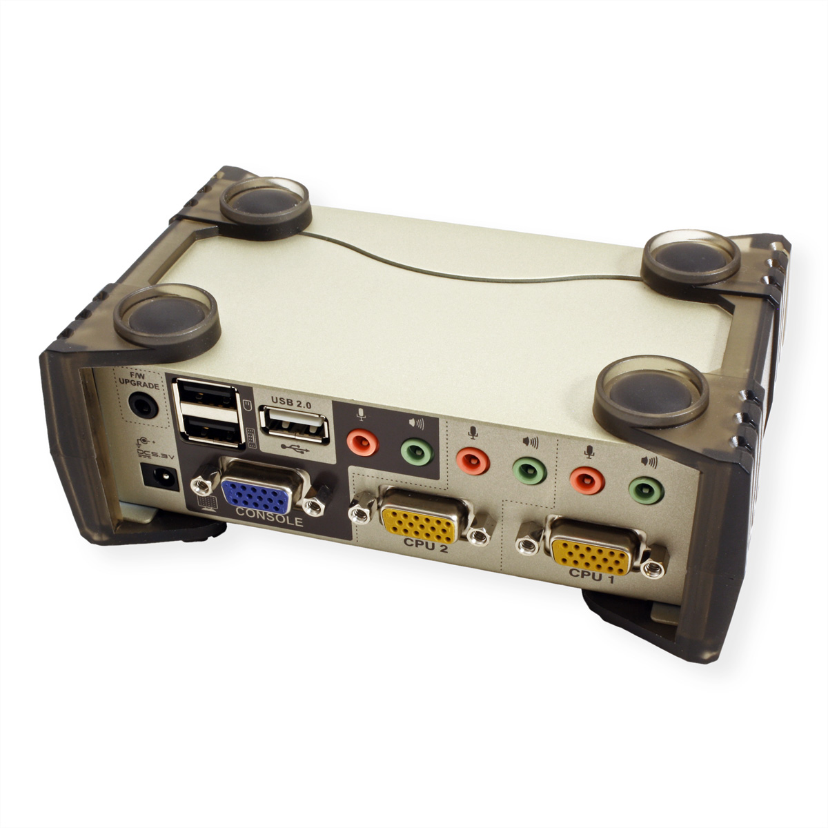 USB-Hub, Audio, VGA VGA, 2 PS/2-USB, ATEN Switch CS1732B KVM KVM-Switch, Ports