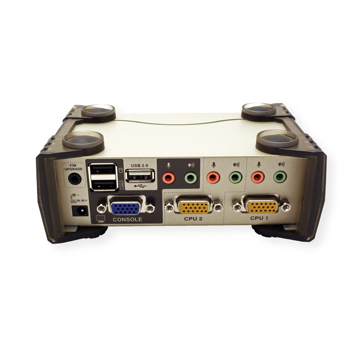 ATEN CS1732B KVM Switch PS/2-USB, Ports Audio, 2 USB-Hub, KVM-Switch, VGA, VGA