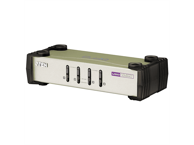 ATEN CS84U KVM Switch VGA, PS/2+USB, 4 Ports KVM-Switch, VGA 4 | SATURN