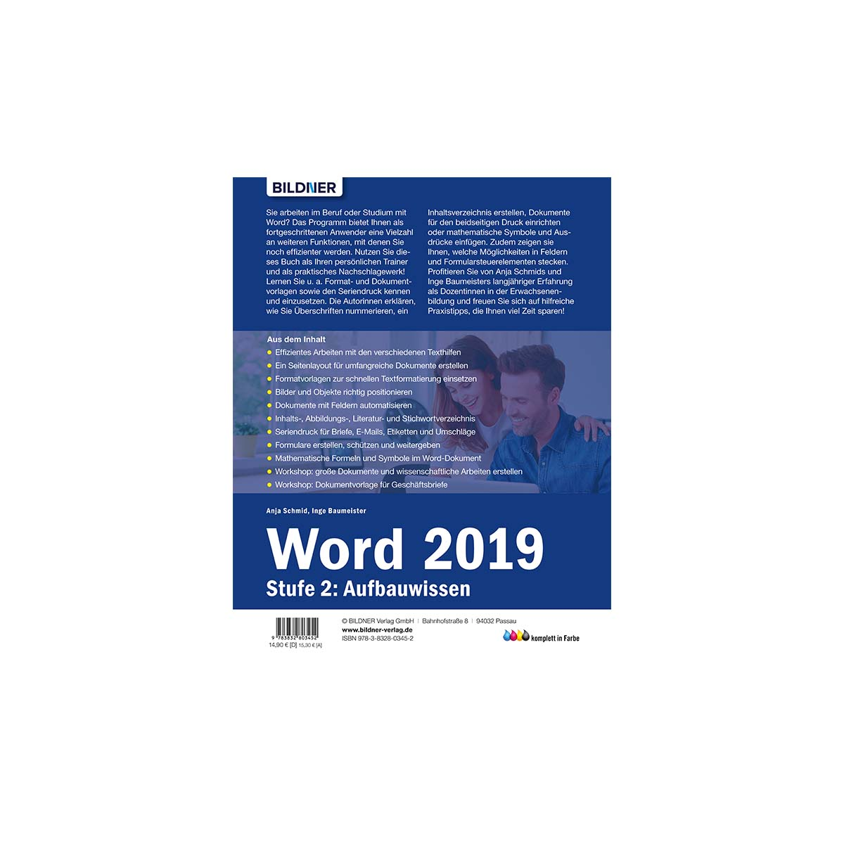 Word 2019 - Stufe 2: Aufbauwissen