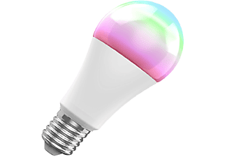 WOOX Smart steuerbares Leuchtmittel E27, 10W, Wlan, Alexa + APP, Farbwechsel, dimmbar Smarte Glühbirne RGB + CCT