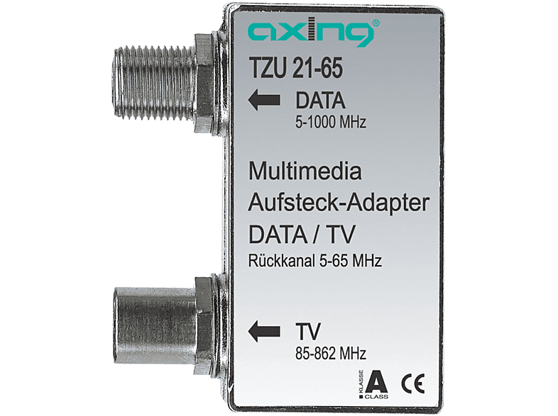 AXING TZU DATA/TV Kabelfernsehen 21-65 Multimedia Aufsteck-Adapter Verteiler für