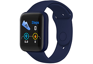 Smartwatch SW-732 Azul Oscuro - SW-732DBL SMARTEK, Pulsera Inteligente Fitness, de Salud, Notificaciones, Compatible Iphone y Android Azul | MediaMarkt