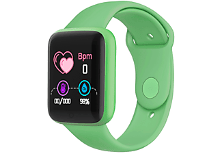 Smartwatch SW-732 Verde SW-732GR Pulsera Reloj Inteligente Fitness, Monitor de Salud, Notificaciones, Compatible Iphone y Android | MediaMarkt