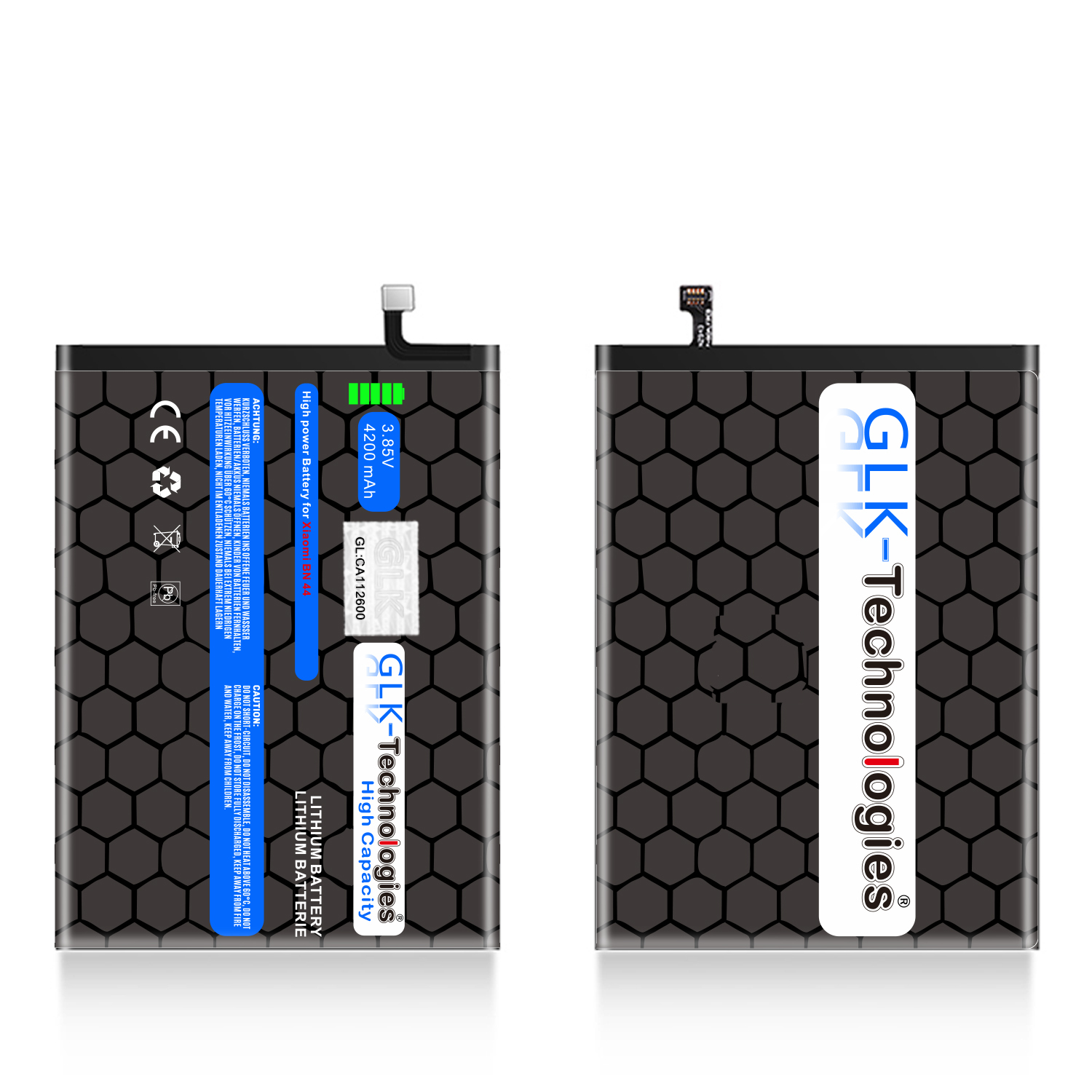 GLK-TECHNOLOGIES High Power Redmi 5 Set Note Plus für inkl. Redmi Werkzeug Ersatzakku 4200mAh Ersatz Smartphone Akku BN44 5 Li-Ion Xiaomi