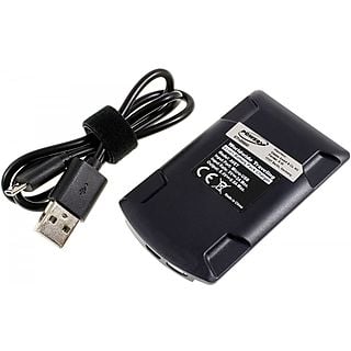 Cargador - POWERY Cargador USB para Batería Sony Modelo NP-FW50, Negro