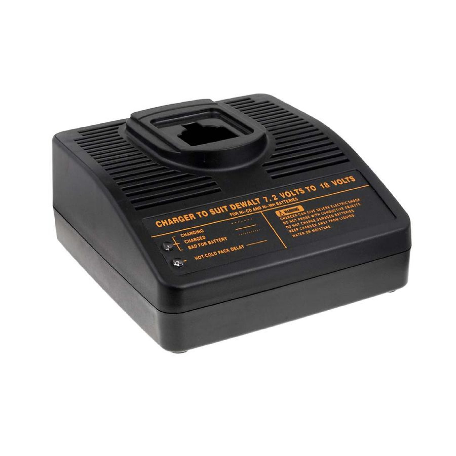 Cargador Batería Dewalt amoladora angular dc410n para powery