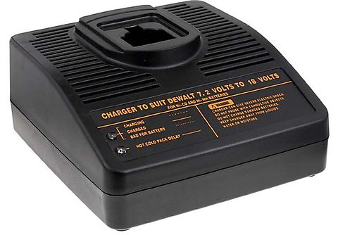 Cargador  - Cargador de batería para DEWALT modelo DW9072 POWERY, Negro