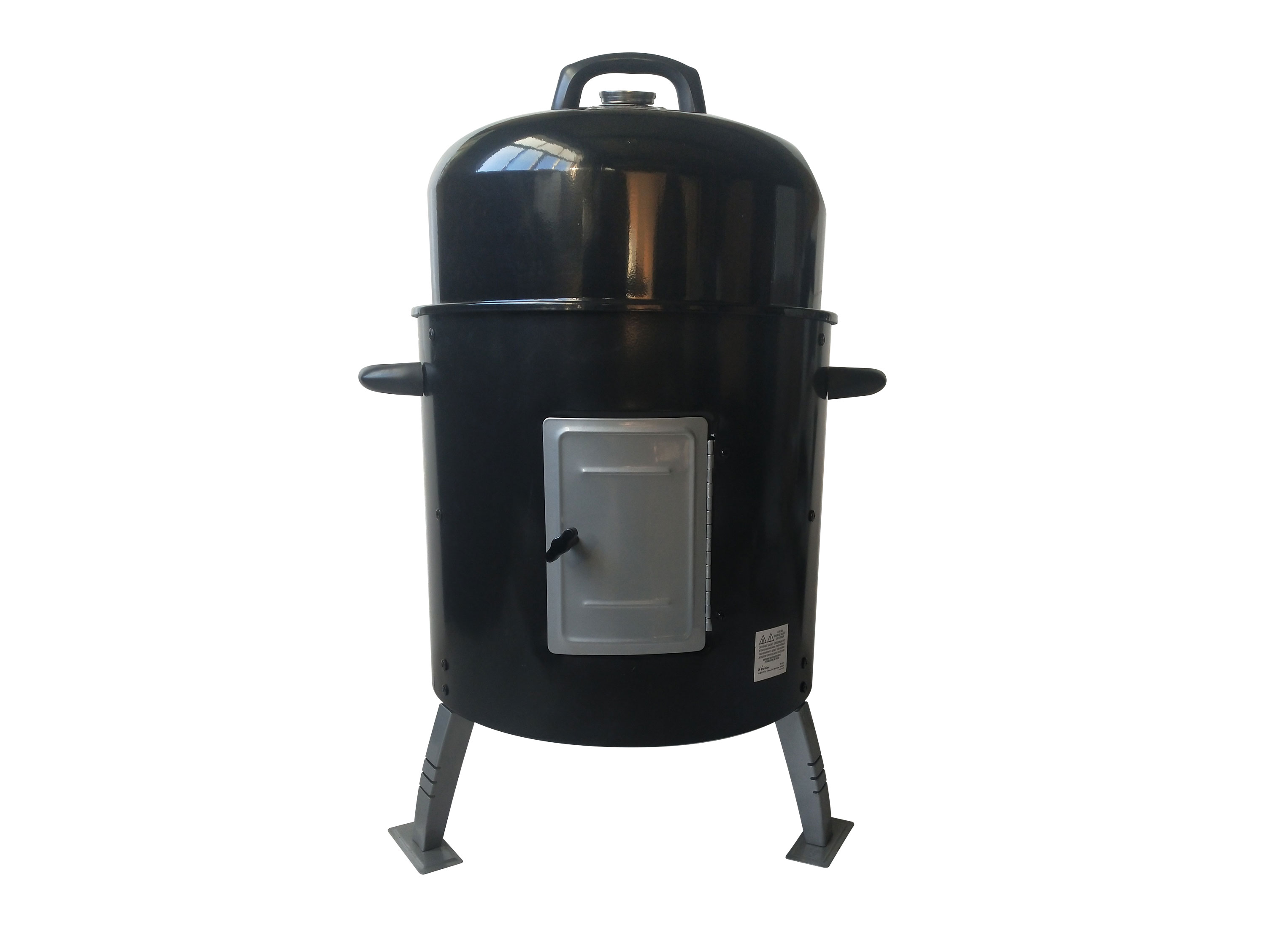 aus Schwarz Grill, Stahl Barbecue-Smoker schwarzem PURLINE