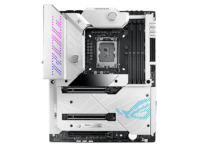 ASUS ROG MAXIMUS Z690 FORMULA Mainboards Wei silber schwarz MediaMarkt