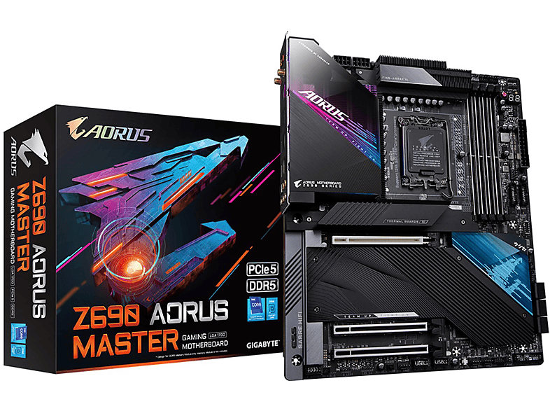 GIGABYTE Z690 AORUS MASTER Mainboards schwarz SATURN