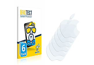 BROTECT 6x matte Schutzfolie(für Apple MacBook Pro 16" 2021 (NUR Logo))