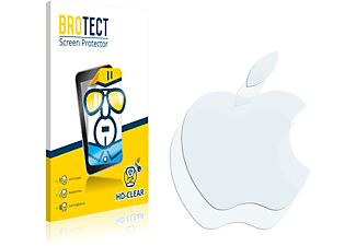 BROTECT 2x klare Schutzfolie(für Apple MacBook Pro 16" 2021 (NUR Logo))