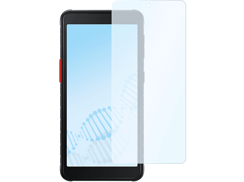 Samsung SLABO antibakterielle Galaxy Xcover Hybridglasfolie flexible Displayschutz(für 5)