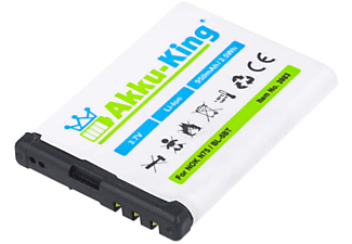AKKU-KING Akku kompatibel mit Nokia BL-5BT Li-Ion Handy-Akku, 3.7 Volt, 950mAh