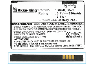 AKKU-KING Akku kompatibel mit Motorola BA700 Li-Ion Handy-Akku, 3.7 Volt, 850mAh