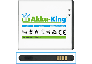 AKKU-KING Akku kompatibel mit Samsung EB-L1D7IBA Li-Ion Handy-Akku, 3.7 Volt, 2000mAh