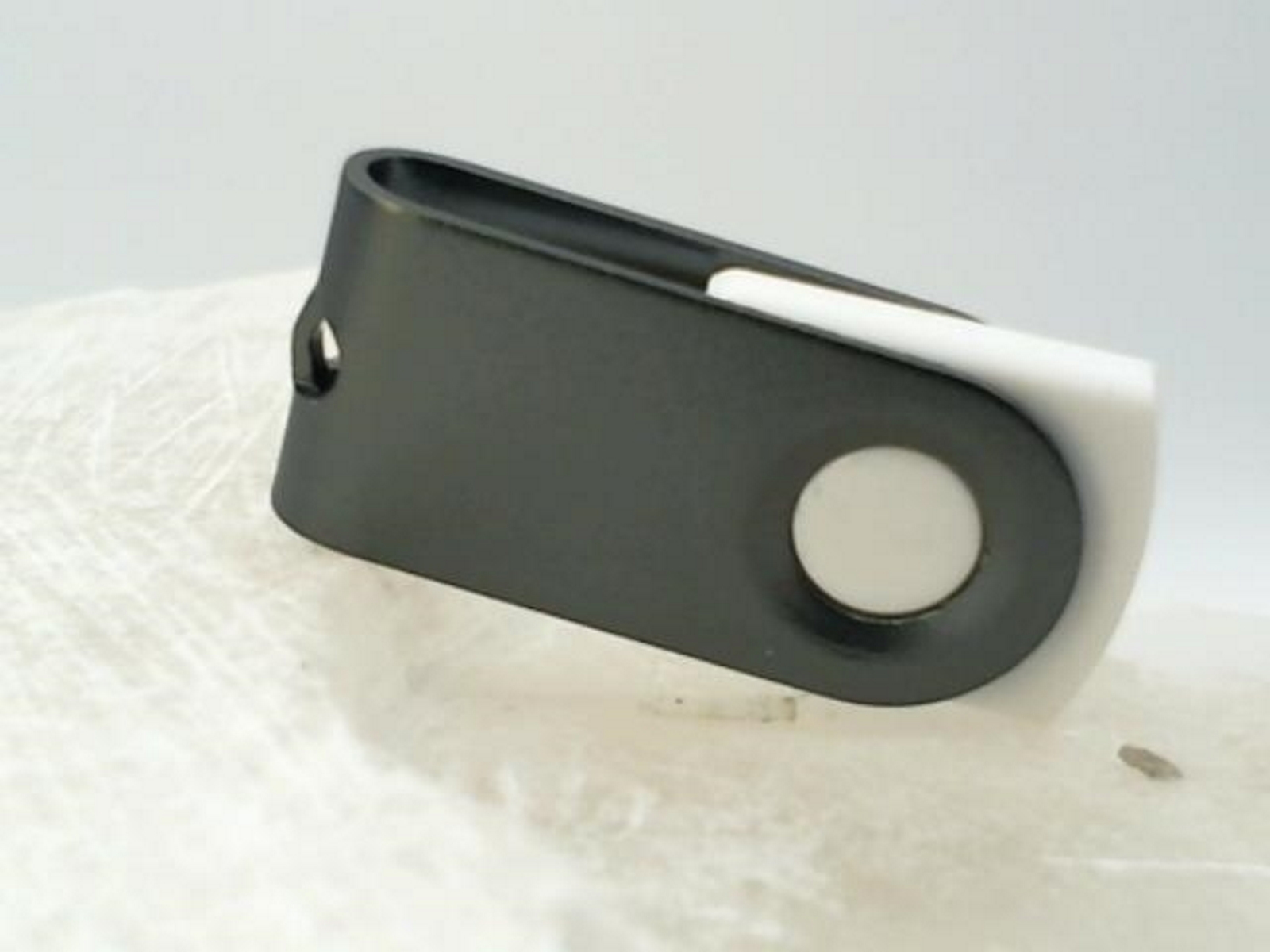 USB GERMANY ® MINI-SWIVEL 2 GB) (Weiß-Graumetall, USB-Stick