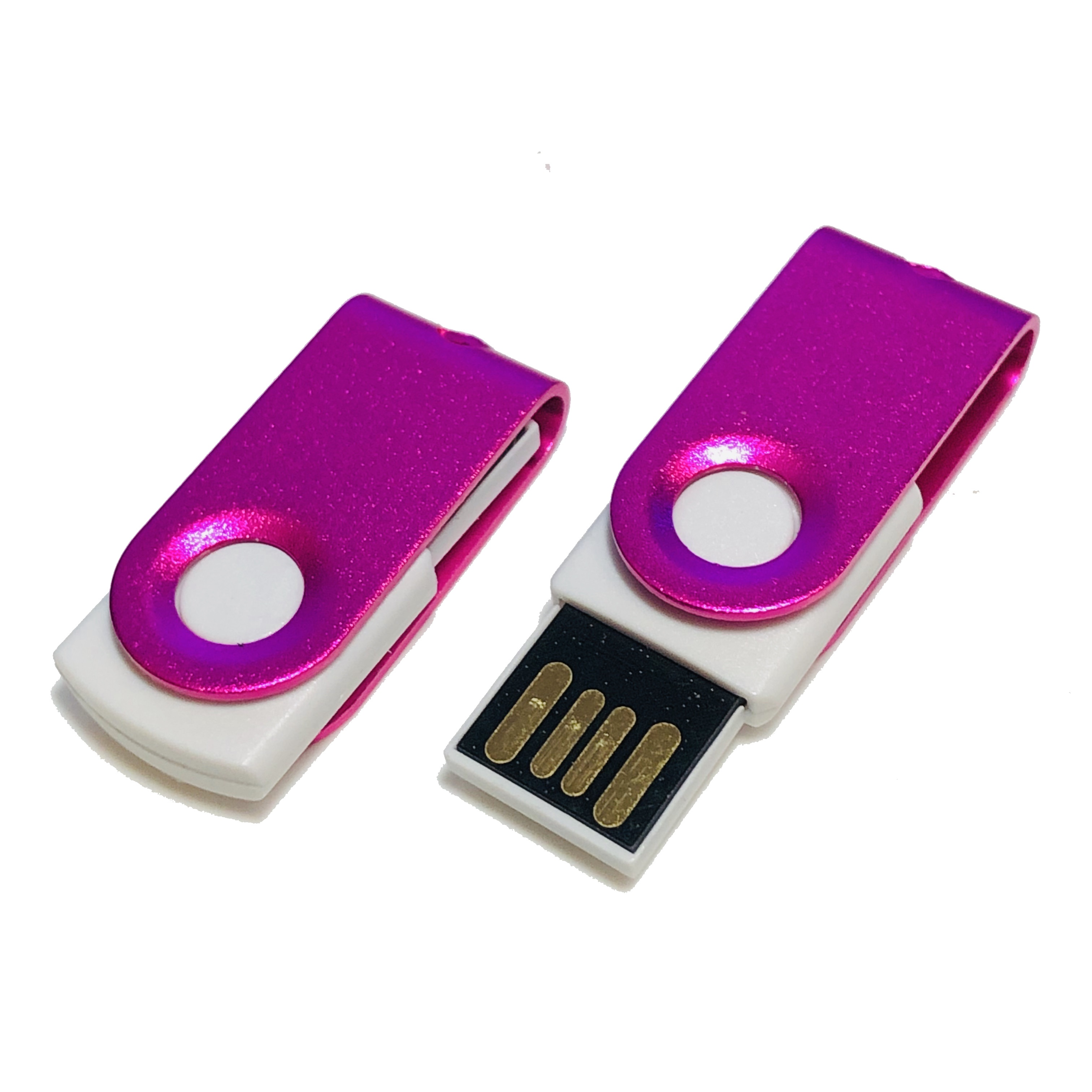 ® USB-Stick (Weiß-Pink, GERMANY USB MINI-SWIVEL GB) 4