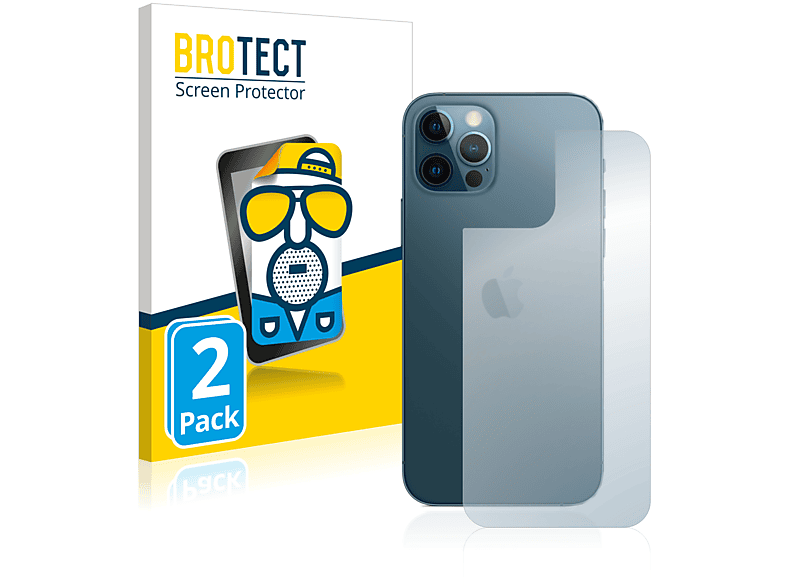 BROTECT 2x matte Apple Pro) Schutzfolie(für 12 iPhone