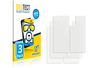BROTECT 3x Airglass klare Schutzfolie(für Xiaomi Poco M3 Pro 5G (Display+Rückseite))