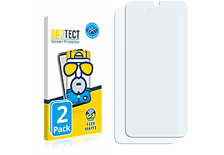 BROTECT 2x Flex matt Full-Cover 3D Cuverd Schutzfolie(für Samsung Galaxy M31)