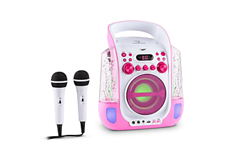 AUNA Kara Liquida Kinder Karaoke-Anlage, Pink
