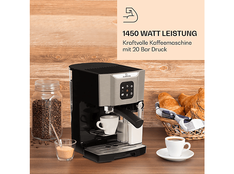 KLARSTEIN BellaVita Kaffeemaschine Grau SATURN