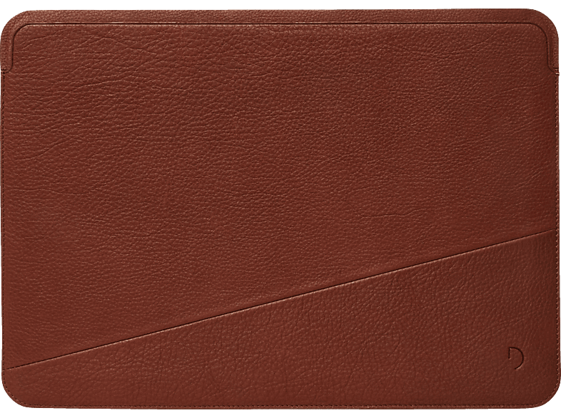 DECODED Apple Sleeve Notebookhülle Cinnamon Echtleder, Brown für Notebookhülle